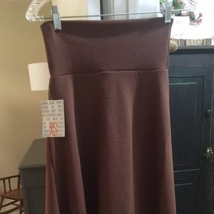 LulaRoe Azure, Size XS, Brown BNWT